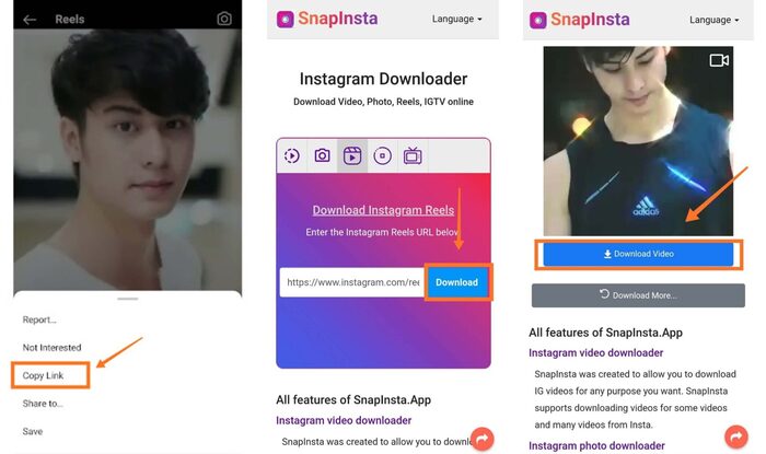 insta reels video downloader