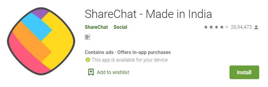 sharechat app