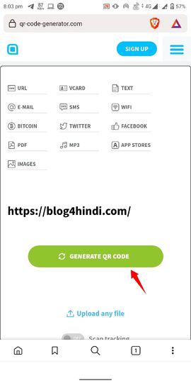 Generate QR Code Online